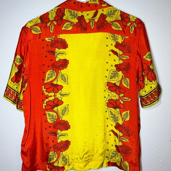 SOLD!! NO LONGER AVAILABLE!!! Urban Outfitters Hayden Scarf Print Button Down! - Picture 6 of 10